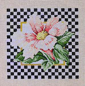 Exotic - Stitch Painted Needlepoint Canvas from Sandra Gilmore