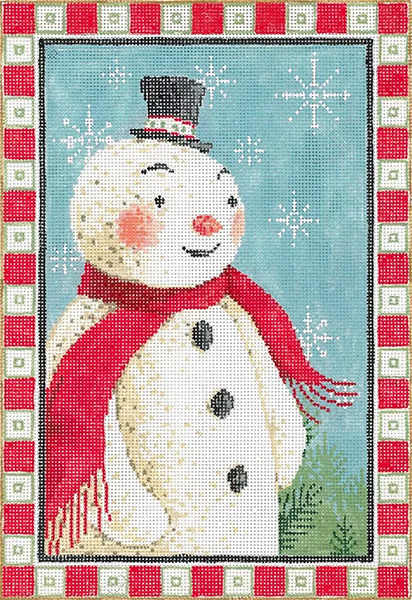 Samuel - Stitch Painted Needlepoint Canvas from Sandra Gilmore