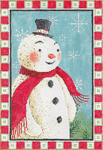 Samuel - Stitch Painted Needlepoint Canvas from Sandra Gilmore