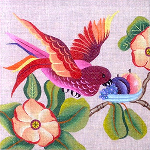Leigh Designs - Hand-painted Needlepoint Canvases - Brazil Collection - Cha-Cha