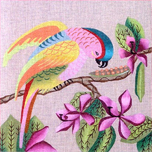 Leigh Designs - Hand-painted Needlepoint Canvases - Brazil Collection - Salsa