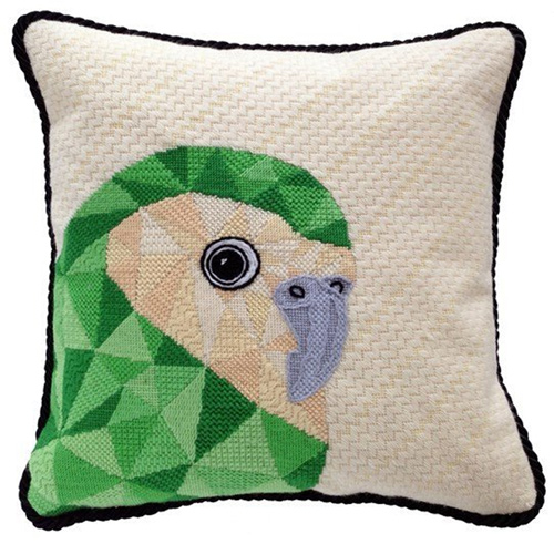 Kakapo Needlepoint Cushion Kit - Product of New Zealand