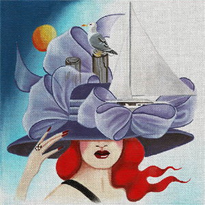 Leigh Designs - Hand-painted Needlepoint Canvases - Fascinations - Beyond the Sea