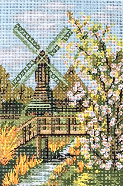Windmill  - Collection d'Art Needlepoint Canvas