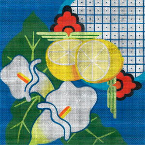 Leigh Designs - Hand-painted Needlepoint Canvases - Baja Collection - Los Cabos