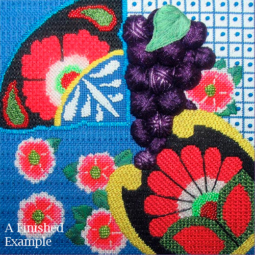 Leigh Designs - Hand-painted Needlepoint Canvases - Baja Collection - La Paz #2