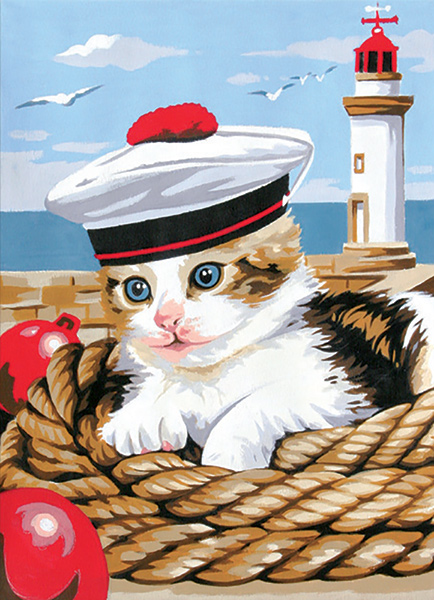 Margot Creations de Paris Needlepoint - Le Petit Marine (The Little Sailor)