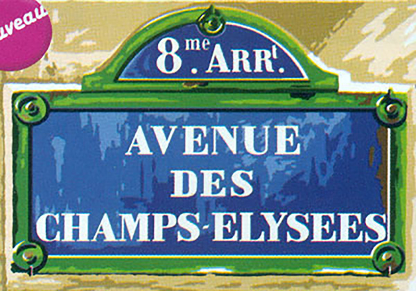 Margot Creations de Paris Needlepoint - Avenue des Champs-Elysees