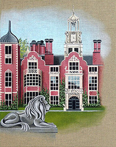 Leigh Designs - Hand-painted Needlepoint Canvases - Manor Born - Blickling Hall