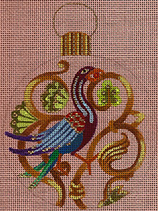 Leigh Designs - Hand-painted Needlepoint Canvases - British Dynasty Ornaments - Wessex
