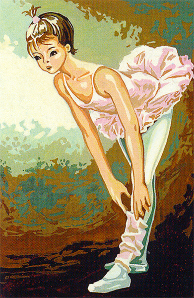 SEG de Paris Needlepoint - Ballerina