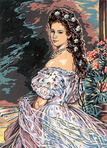 SEG de Paris Needlepoint - Imperatrice Sissi (Impress Sissi by Winterhalter) Canvas