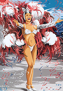 SEG de Paris Needlepoint - Carnaval de Rio