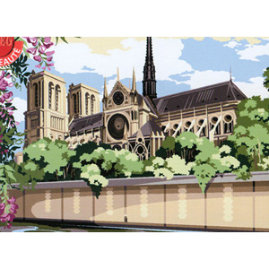 SEG de Paris Needlepoint - Notre Dame de Paris