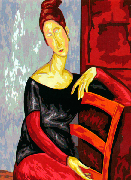 SEG de Paris Needlepoint - Jeanne de Modigliani