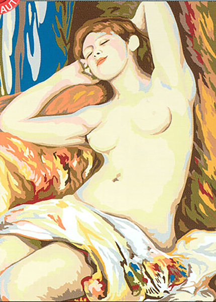 SEG de Paris Needlepoint - La Dormeuse d'apres Renoir