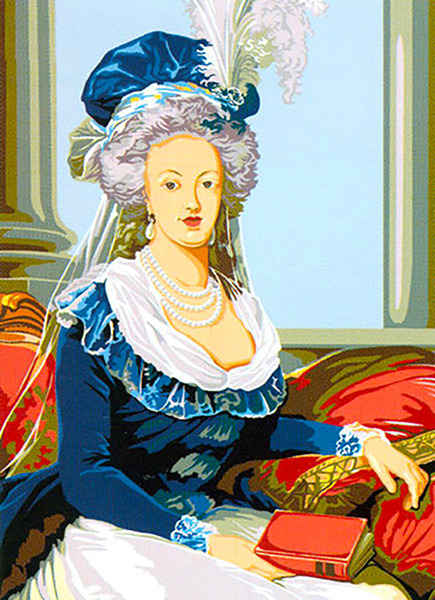 SEG de Paris Needlepoint - Marie Antoinette