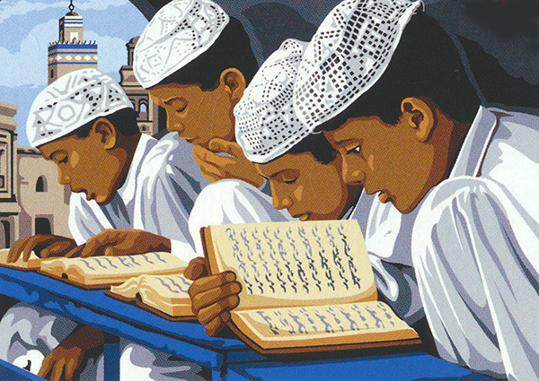 SEG de Paris Needlepoint -  La Priere Musulmane (The Muslim Prayer)