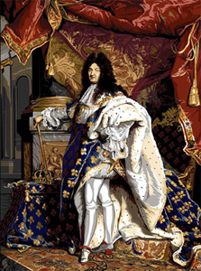 SEG de Paris Needlepoint Louis XIV Canvas