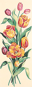 SEG de Paris Needlepoint - Tulips