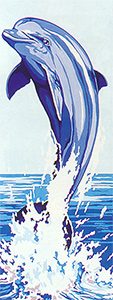 SEG de Paris Needlepoint - Dolphin