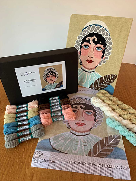 Jane Austen Needlepoint Kit from Appletons #2