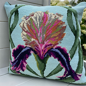 Iris-istible Cushion Kit from Appletons