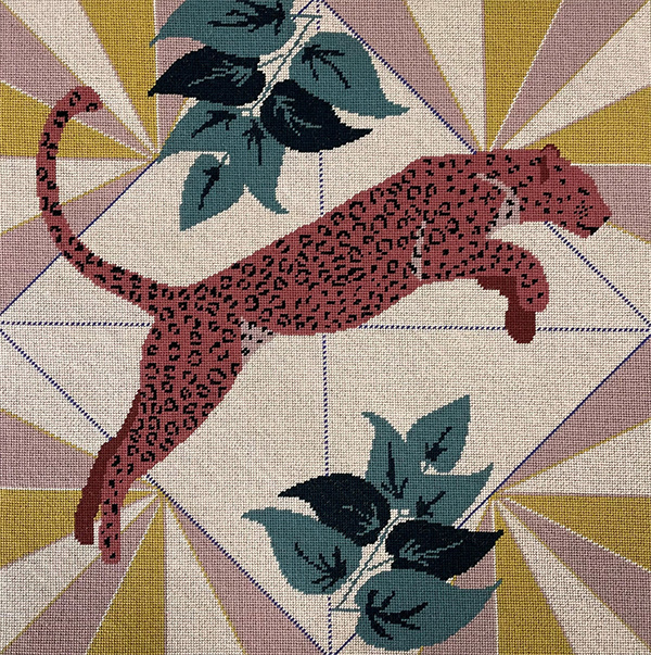 Leopard Needlepoint Kit from Appletons
