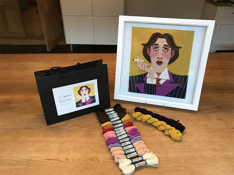 Oscar Wilde Needlepoint Kit from Appletons #2