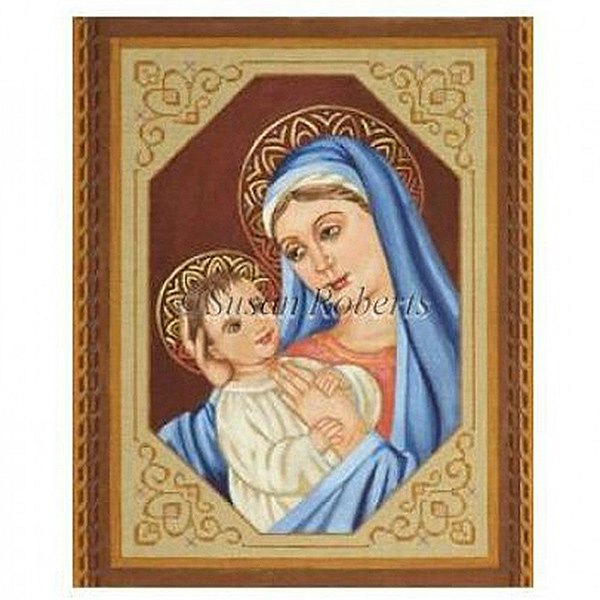 Madonna and Child - From Tapestry Tent by Liz Goodrick-Dillon