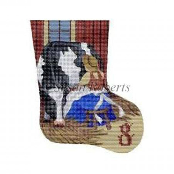 Maids Milking - Day 8 Needlepoint Canvas