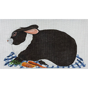 Barbara Eyre Needlepoint Designs - Hand-painted Canvas - Rabbit