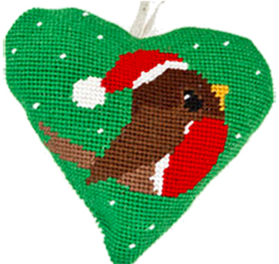 Robin Needlepoint Ornament Kit