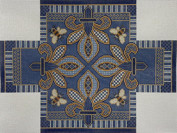 Napoleonic Bees Brick Cover (Blue)