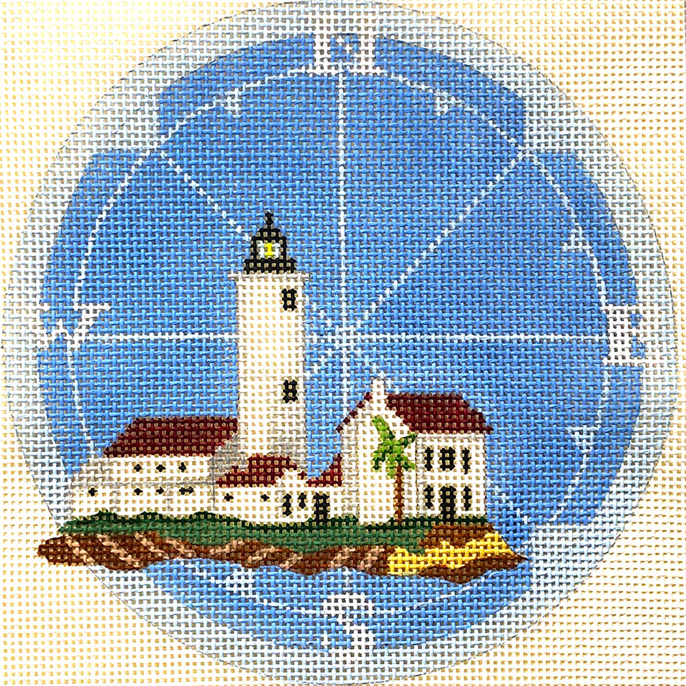 NeedlepointUS: Light House - Hand Painted Needlepoint Canvas from dede