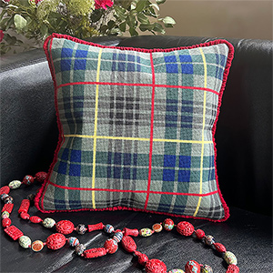Glorafilia Needlepoint - Cushions & Pillows - Scottish Tartan Cushion Kit