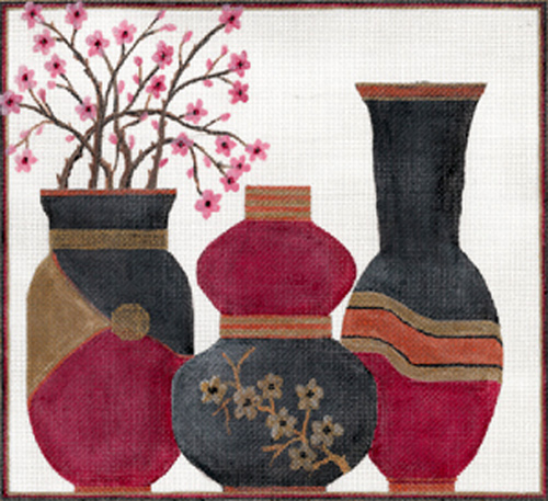 Cherry Blossoms Vases by Sharon G