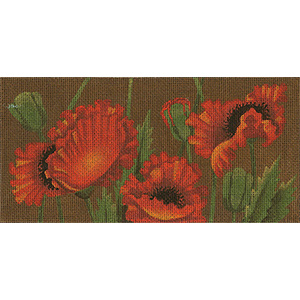 Poppy Fields Hand-painted Canvas