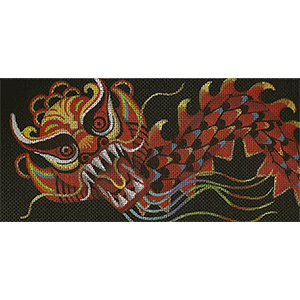 Year of the Dragon Hand-painted Canvas