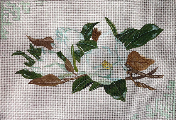 The Magnolias Hand Painted Canvas