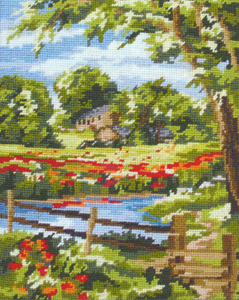 Summer Scene - Anchor Needlepoint Tapestry (or Cushion) Kit