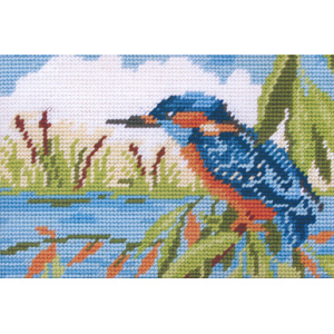 No Fishing (Kingfisher) - Anchor Needlepoint Kit