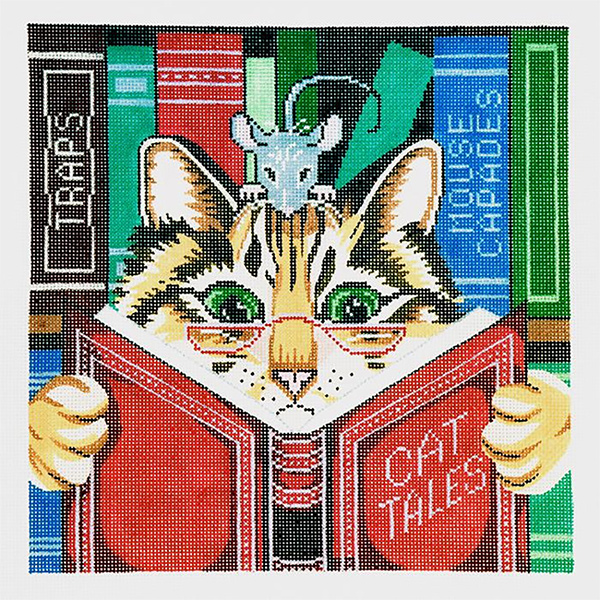 Cat Tales Hand-painted Canvas