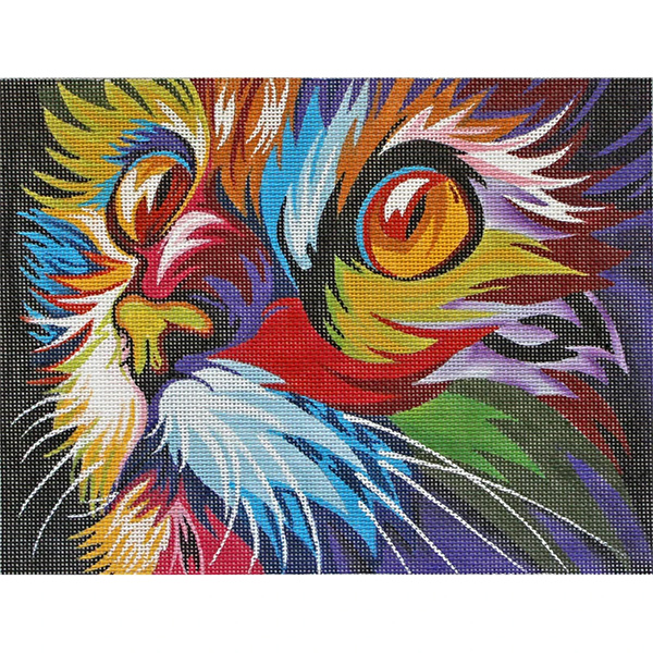 Wildlife: Cat's Watching You hand painted canvas from Prince Duncan Williams