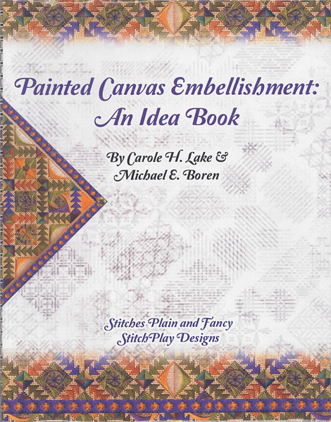Painted Canvas Embellishment: An Idea Book