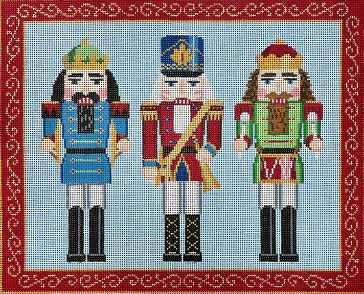 Susan Roberts Needlepoint Designs - Nutcracker Trio