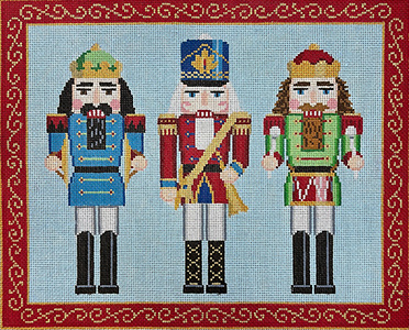 Susan Roberts Needlepoint Designs - Nutcracker Trio