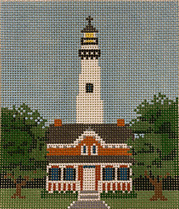 Susan Roberts Needlepoint Designs - Saint Simon's Island Lighthouse