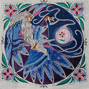 Merlin the Magician - From Tapestry Tent by Liz Goodrick-Dillon