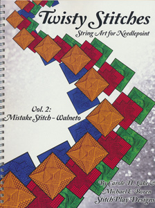 Twisty Stitches; String Art for Needlepoint, Vol 2
